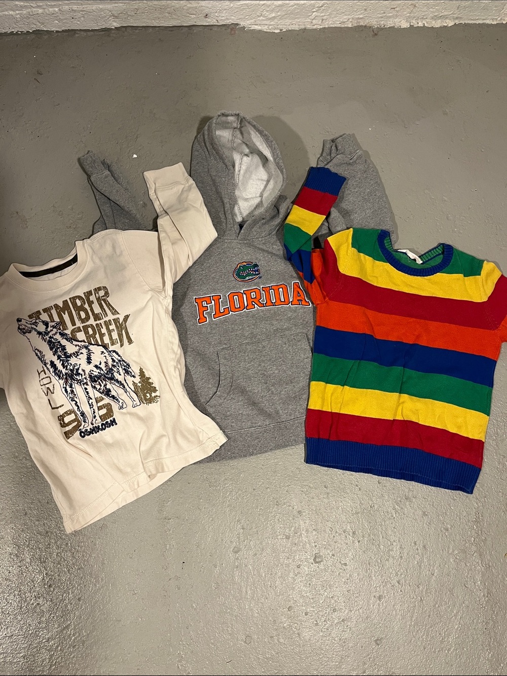 Lot of three boys 4-6 Oshkosh H&M Florida Gator Unisex